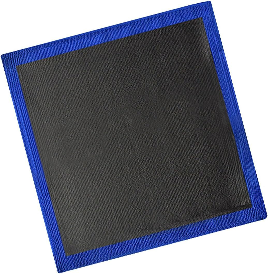 Clay Bar Towel for Auto Detailing, 12" X 12" Fine Grade Microfiber Car Chamois Towel, No-Scratch DIY Detail Clay Bar Alternative Cloth Mud Strip Cleaner Tool for Cars Detailing (1PC)